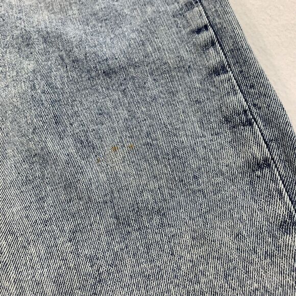 Old Navy Extra High Rise Sky-Hi Straight Leg Jeans 10 Womens Light Blue Denim L - Picture 5 of 8